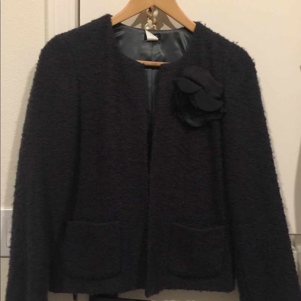 J crew black jacket